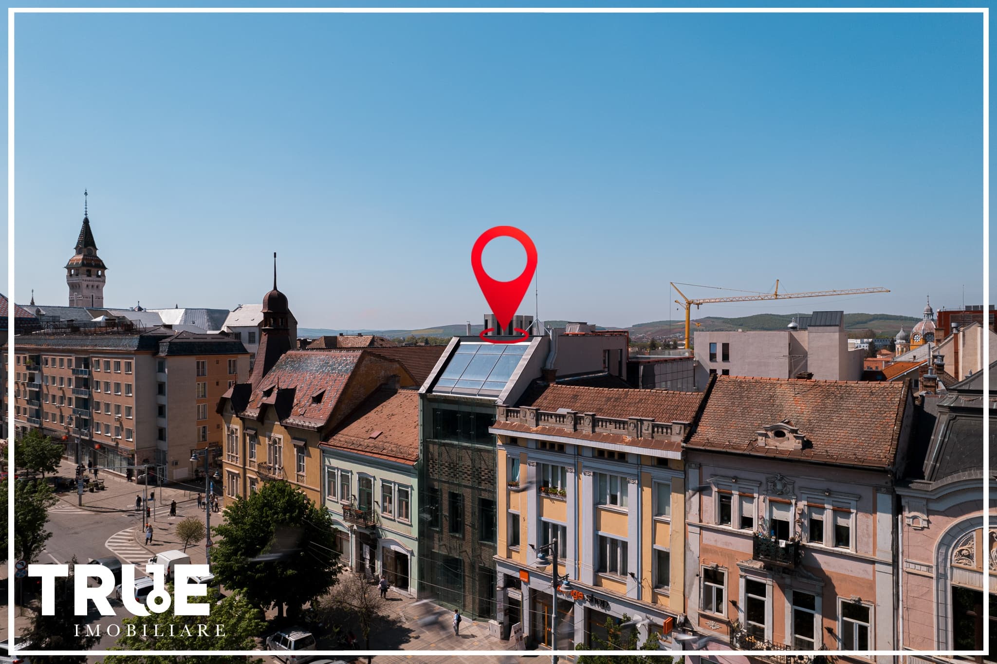Ap. 2 cam, 57.3m² + 16.2m², ultracentral, Arossa Center, Tg. Mureș! — 1/20