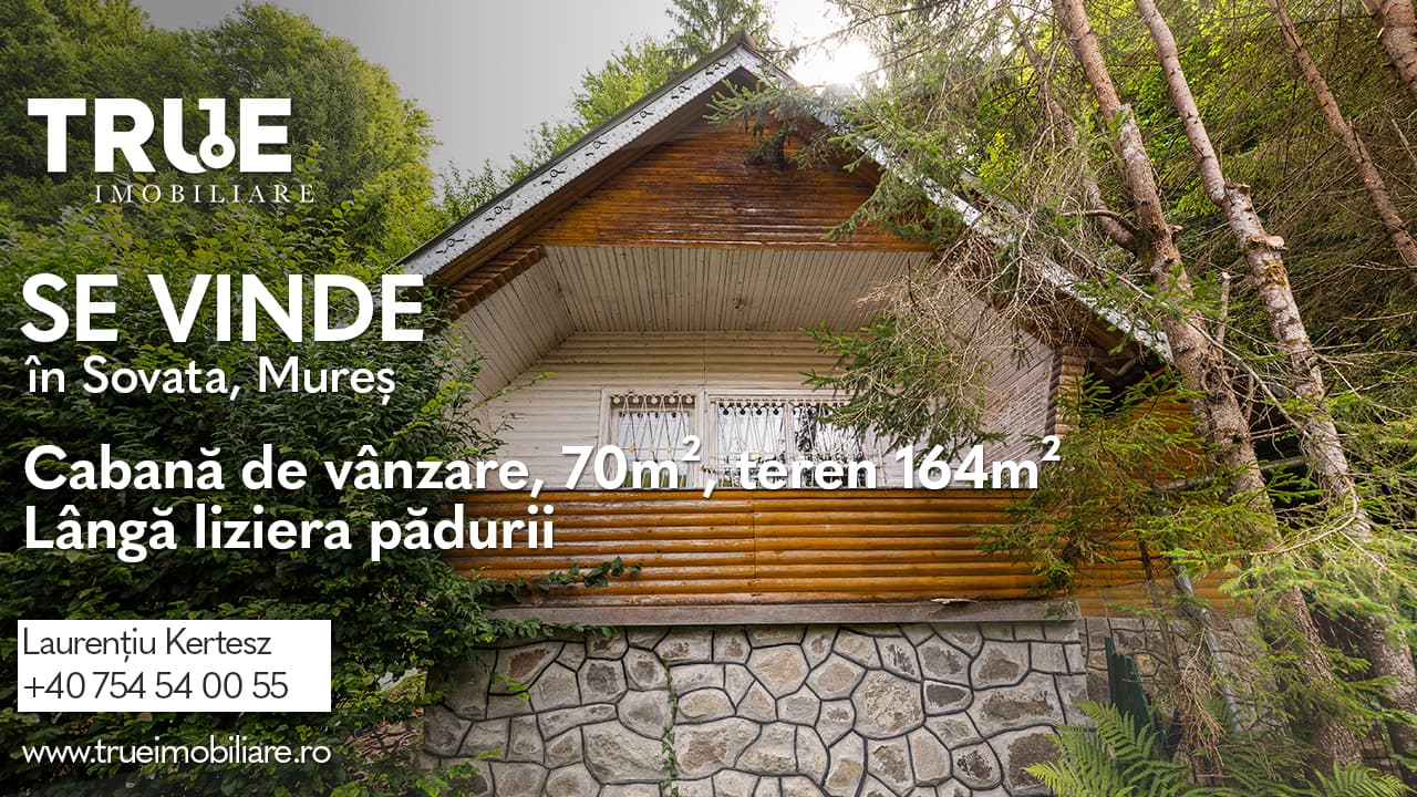 Casă de vacanță de vânzare, 70 m² – Sovata, județul Mureș