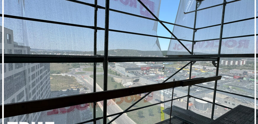 Apartament 2 camere, 42m² + 6m², Skyline City!
