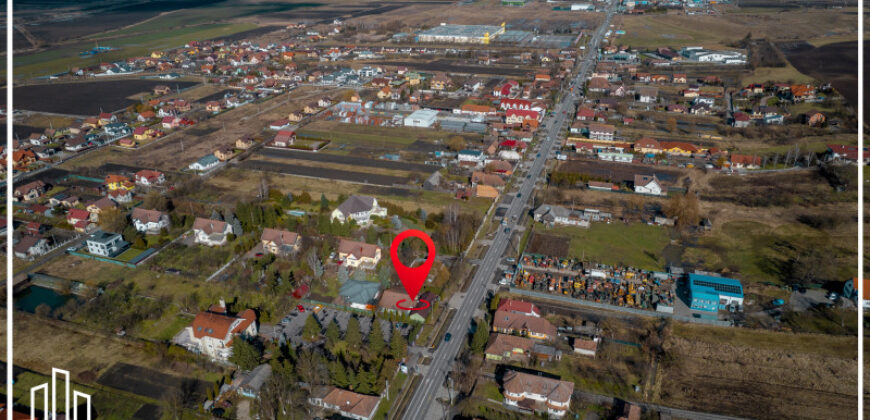 Casă 110m² + spațiu com 90m², teren 420m², Sângeorgiu de Mureș!
