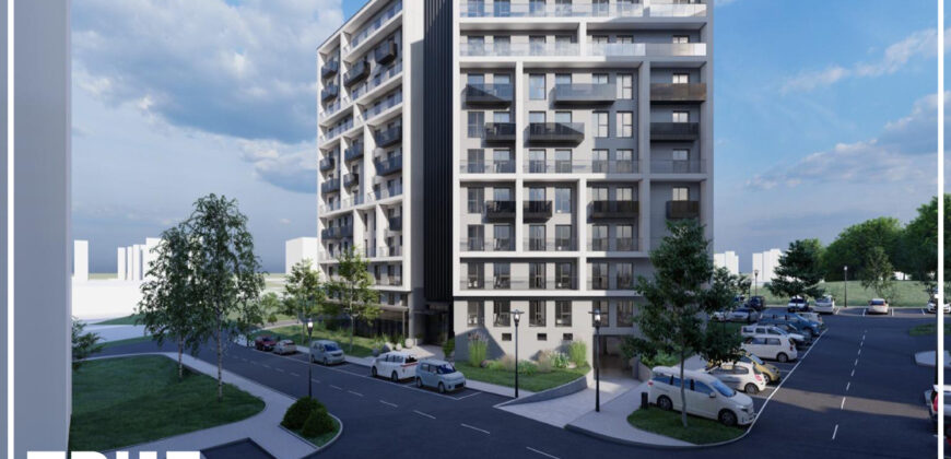 Apartament 2 camere, 42m² + 6m², Skyline City!