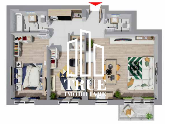 Apartament 3 camere, 74.97m², bloc nou, Maurer Residence!