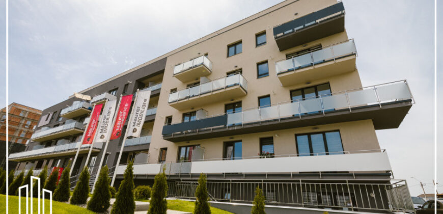 Ap. 2.5 camere, 62.7m² + balcon, Maurer Residence!