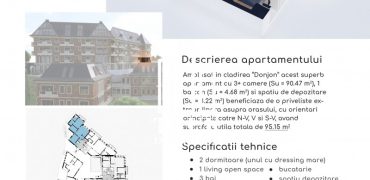 Apartament de vânzare 95m² în bloc nou, Centrul Târgu Mureș!