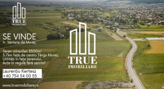 Teren intravilan 3500m², Sântana de Mureș!