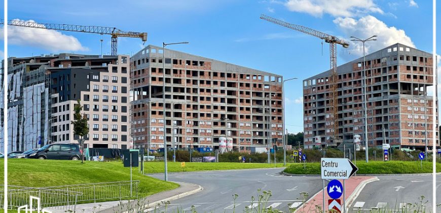 Apartament cu 2 camere, 62.2mp, et.2/10, bloc nou, Concept 9!