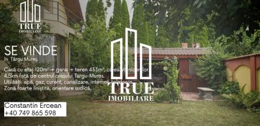 Casă cu etaj 120m² + garaj, teren 433m², calea Voinicenilor!