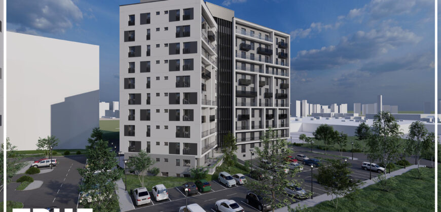Studio de vânzare, 39m² + 6m² balcon, Skyline City!