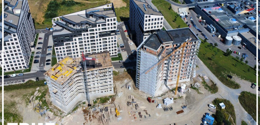 Apartament 2 camere, 42m² + 6m², Skyline City!