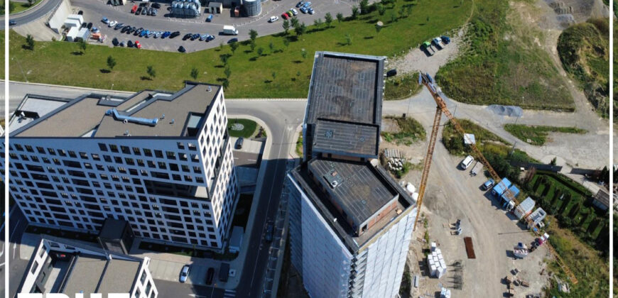 Studio de vânzare, 39m² + 6m² balcon, Skyline City!