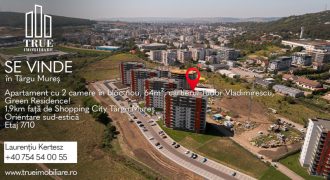 Apartament cu 2 camere în bloc nou, 64m² utili + 9m² balcon, Tudor!