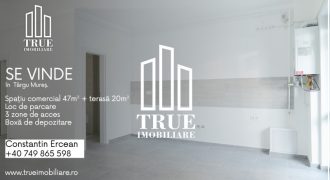 Spațiu comercial 46m² + 20m² terasă, cartierul Maurer Residence!