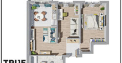 Ap. 2.5 camere, 62.7m² + balcon, Maurer Residence!