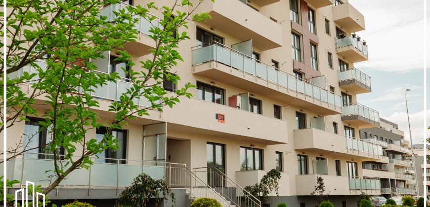 Apartament 2 camere, 58.88m² + balcon 4.60m², Maurer Residence!