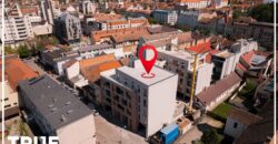 Ap. 3 cam, 75.2m² + 14.2m², ultracentral, Arossa Center!