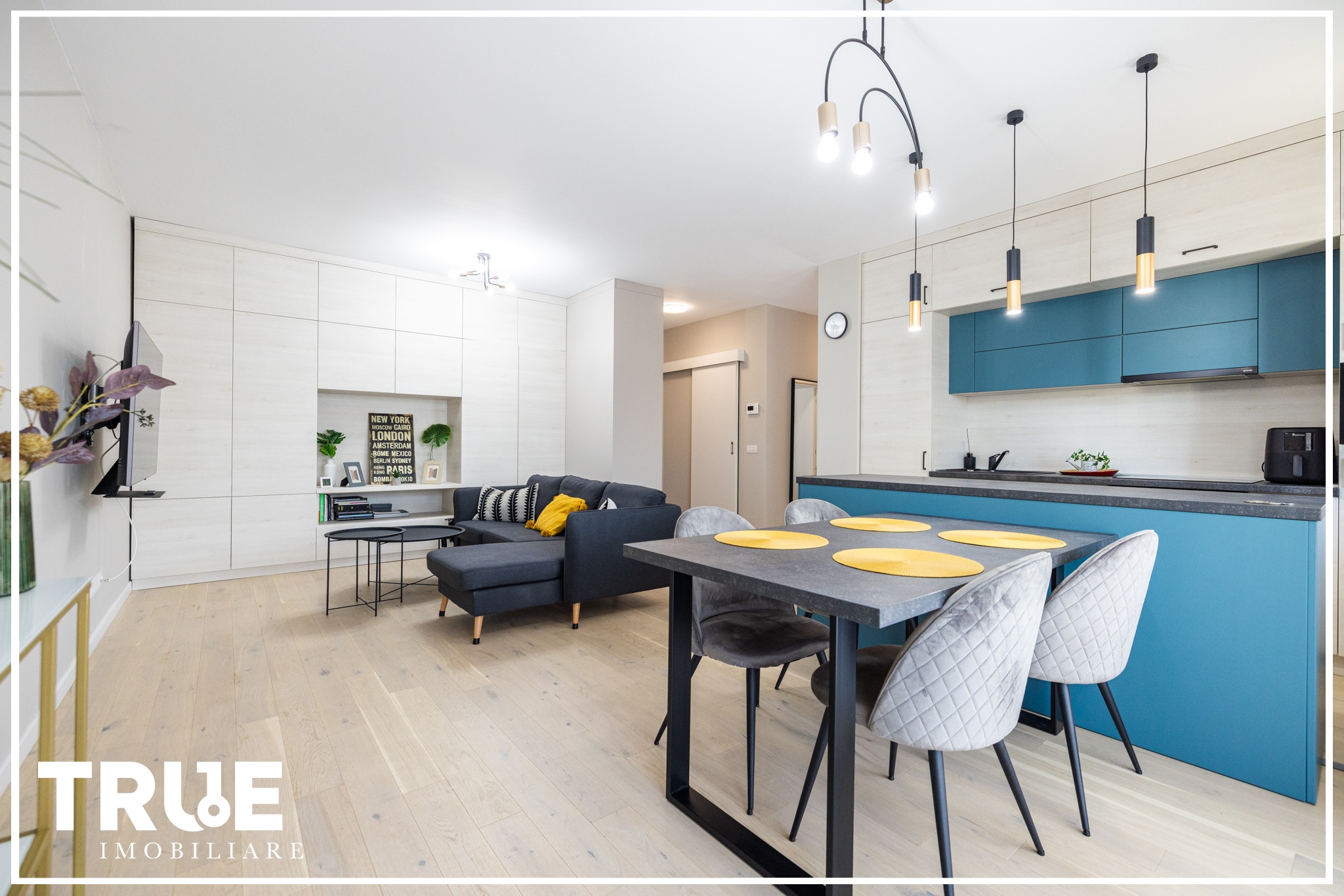 Ap. 3 camere | 83 m² utili + balcon | Record Park, Cluj-Napoca