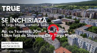 Apartament cu 1 cameră, 30m² + balcon, Tudor!