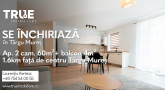 Apartament cu 2 camere, 60m² + 4m² balcon, Maurer Residence!