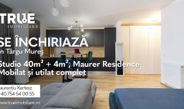 Studio de închiriat, bloc nou, Maurer Residence! Studio de închiriat, bloc nou, Maurer Residence!