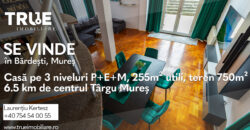 Casă individuală 255m² utili, teren 750m² – Bărdești, Mureș
