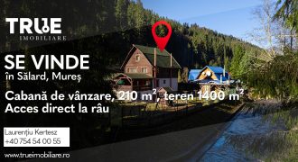 Cabană 210 m² + teren 1400 m² | Sălard, Mureș