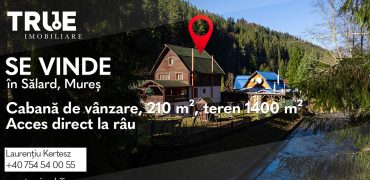 Cabană 210 m² + teren 1400 m² | Sălard, Mureș
