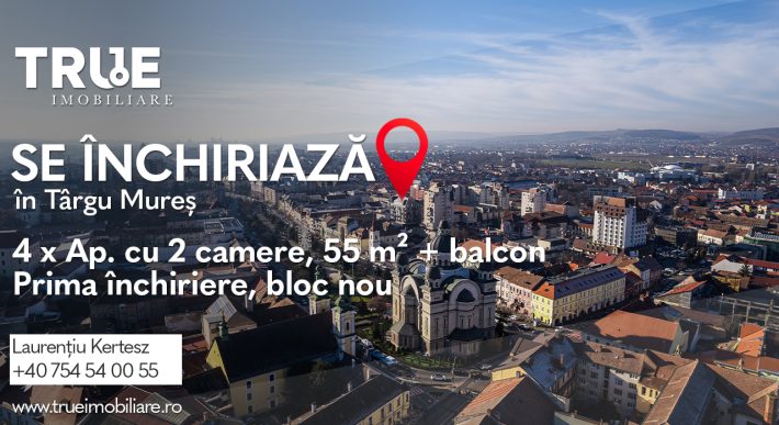 Ap. premium de închiriat – Ultracentral, Târgu Mureș