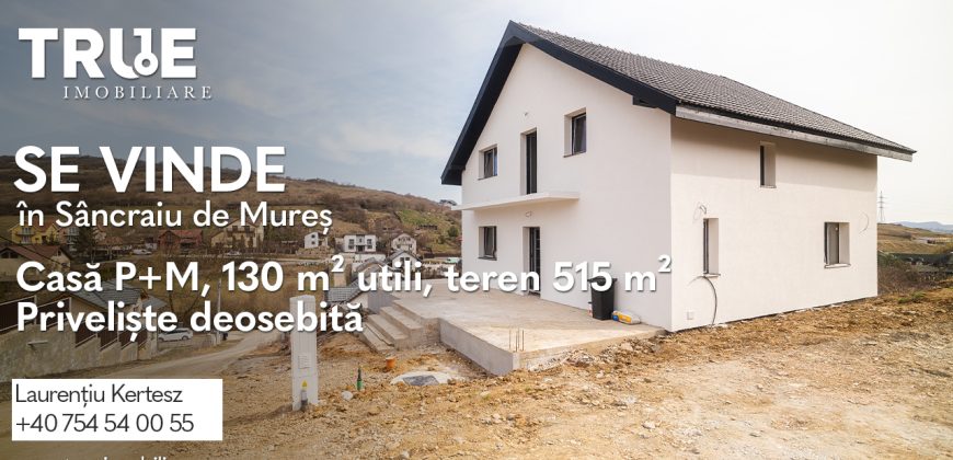 Casă individuală P+M – Sâncraiu de Mureș, Cartierul Răsăritului