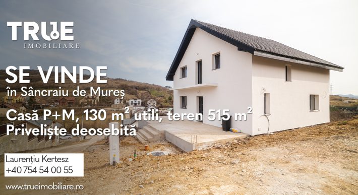 Casă individuală P+M – Sâncraiu de Mureș, Cartierul Răsăritului