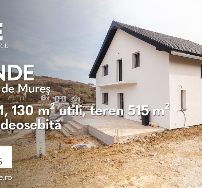 Casă individuală P+M – Sâncraiu de Mureș, Cartierul Răsăritului