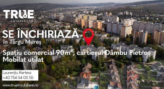 Spațiu comercial 90m² – Dâmbu Pietros, Târgu Mureș Spațiu comercial 90m² – Dâmbu Pietros, Târgu Mureș