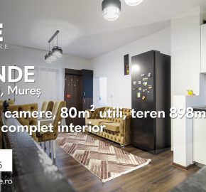 Casă cu 3 camere, 80m² utili + teren 898m², Voiniceni!