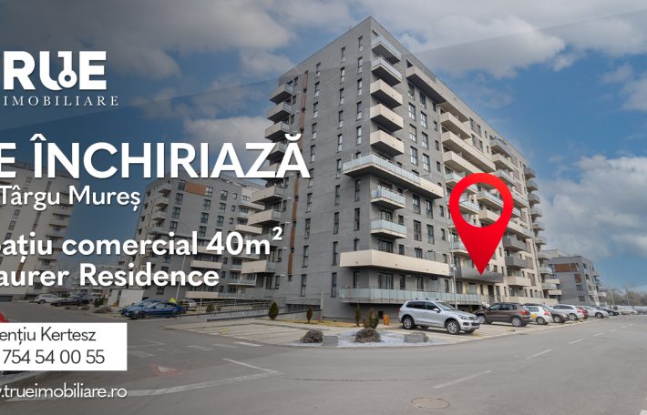 Spațiu comercial de închiriat, 40m², Maurer Residence!