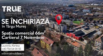 Spațiu comercial de închiriat, 66m², 7 Noiembrie, Târgu Mureș