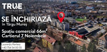 Spațiu comercial de închiriat, 66m², 7 Noiembrie, Târgu Mureș