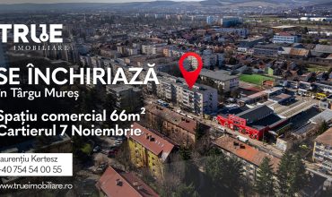 Spațiu comercial de închiriat, 66m², 7 Noiembrie, Târgu Mureș