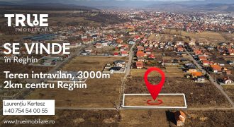 Teren intravilan de vânzare, 1000m², Reghin!