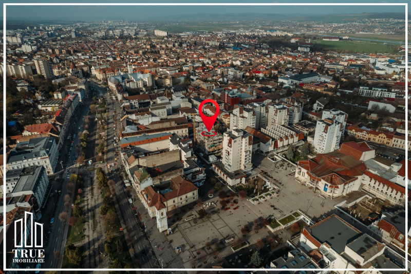 Apartament 3 camere, 66m² + 5.50m², bloc nou, ultracentral, Tg. Mureș!