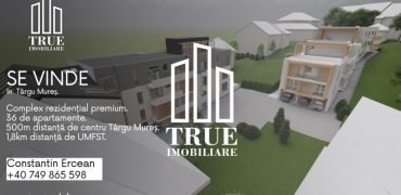 Ap. 3 cam. bloc nou, 74m² + terasă 11m², Revoluției Residence!