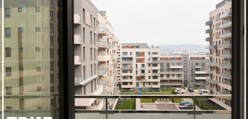 Ap. 2.5 camere, 62.7m² + balcon, Maurer Residence!
