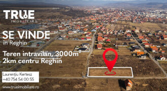Teren intravilan de vânzare, 3000m², Reghin!