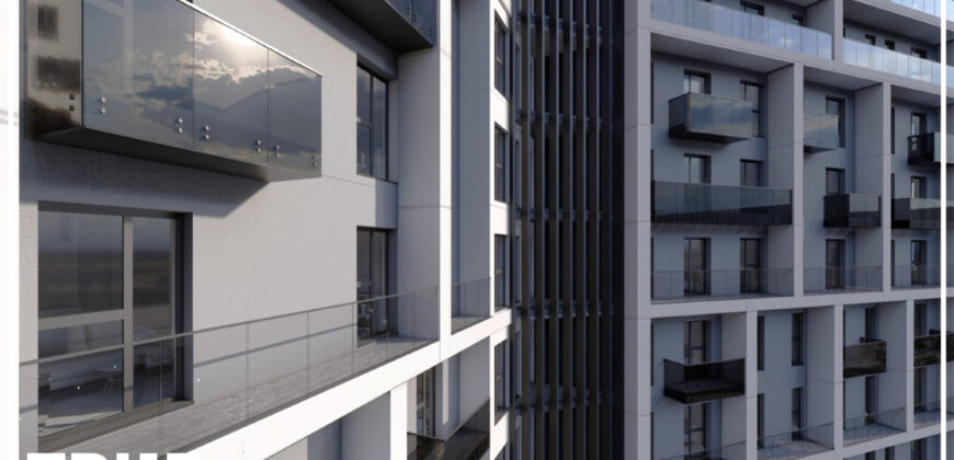 Studio de vânzare, 39m² + 6m² balcon, Skyline City!