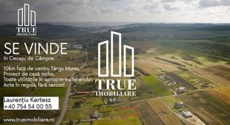 Teren intravilan de vânzare, 1064m², Ceuașu de Câmpie!
