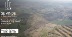 Teren extravilan 26.66 hectare, Sângeru de Pădure, Mureș!